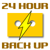 24 HOUR BACK UP